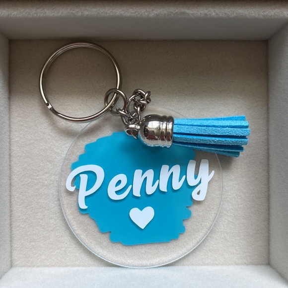 Personalized Name Acrylic Keychain - Picture 8 of 13